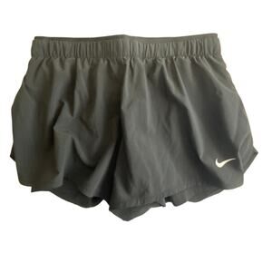 Nike Dri-FIT Running Shorts Size M Black Built In Shorts Pockets